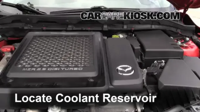 2011 Mazda 3 Mazdaspeed 2.3L 4 Cyl. Turbo Antigel (Liquide de Refroidissement) Rincer Antigel